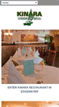 Mobile Screenshot of kinararestaurant.com